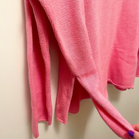 Lazy Oaf Women's Pink Bunny Funnel Neck Sweater🐰 - Picture 8 of 8